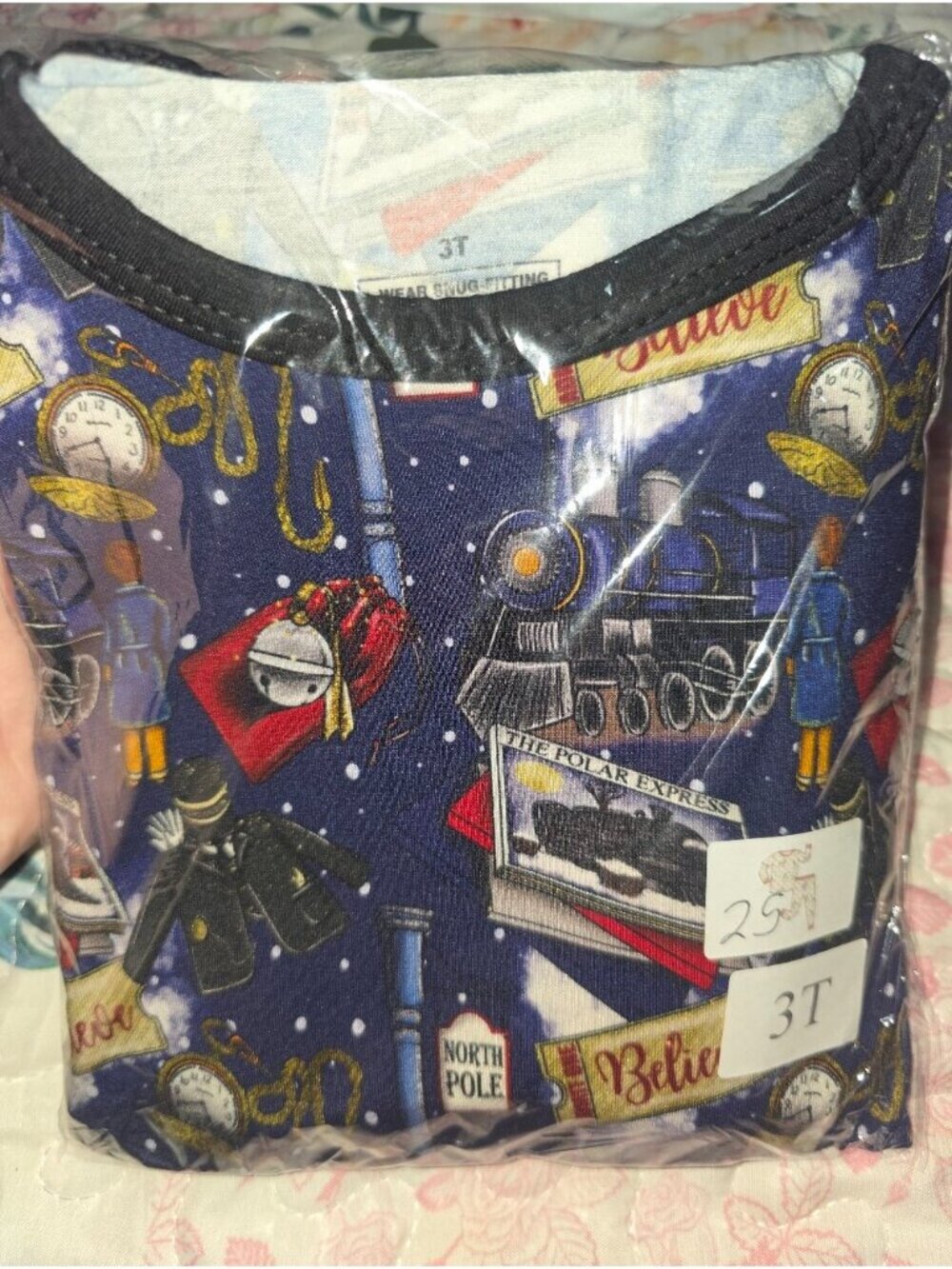 Polar Express Bamboo Pjs